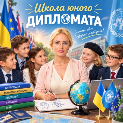 Триває курс «Школа юного дипломата»