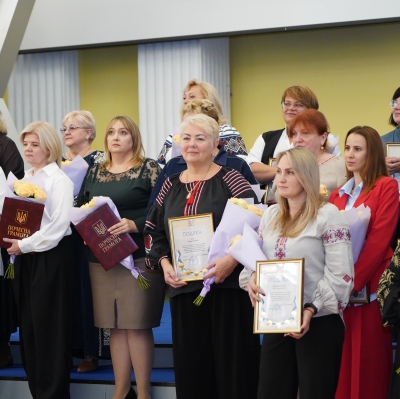Нагородження до Дня працівників освіти