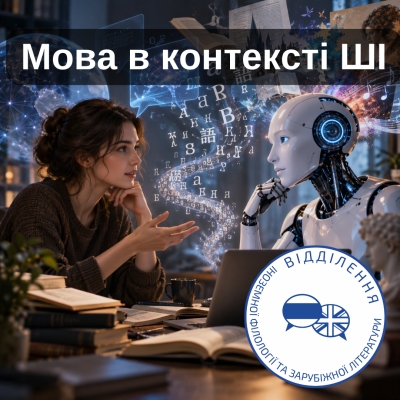 «Мова в контексті штучного інтелекту»: науковий діалог про мову, технології та творчість