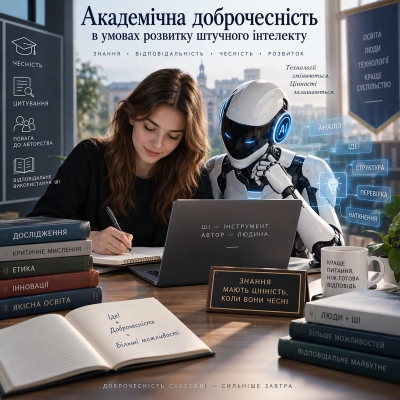 Академічна доброчесність в умовах розвитку штучного інтелекту