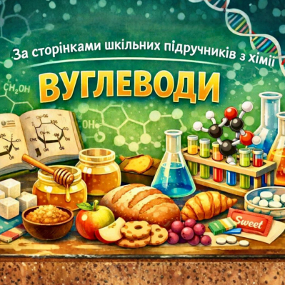 За сторінками шкільних підручників хімії. Вуглеводи