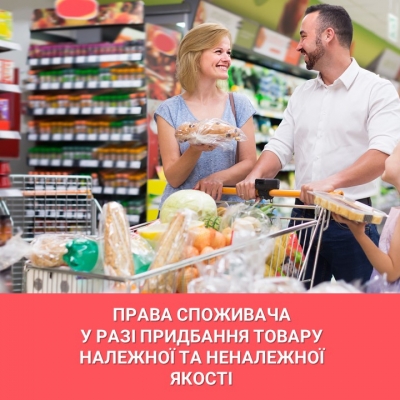 Юні економісти вивчали права споживача у разі придбанні товару належної та неналежної якості