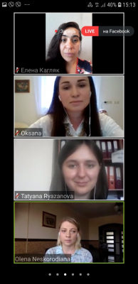 Відділення економіки на Zoom-каві "Sustainability. Rethink" із фахівцями Infopulse Ukraine