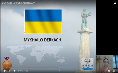 Бронза ICYS-2021 у відділенні математики Київської МАН