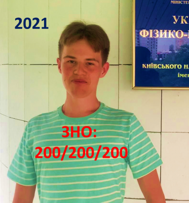 Денис Кінзерський: ЗНО 200/200/200. Сходинками перемог з КМАН