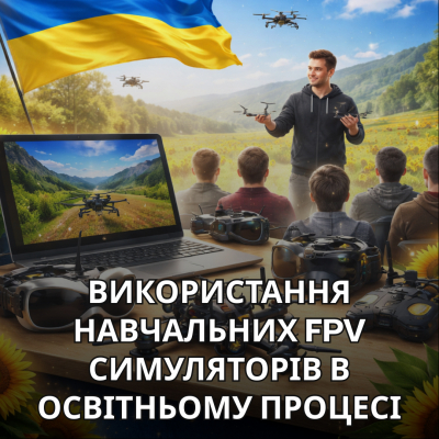 Використання навчальних FPV симуляторів в освітньому процесі