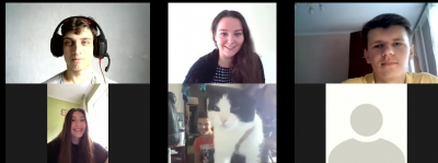 Онлайн-зустріч учнів секції «Експериментальної фізики,оптики та лазерної фізики»