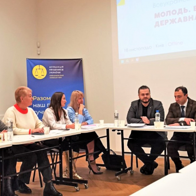 Молодь. Ветерани. Державна служба.